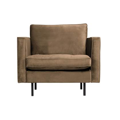 Fauteuil Taupe Polyester van BePureHome