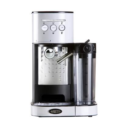 Halfautomatische espressomachine Wit Kunststof