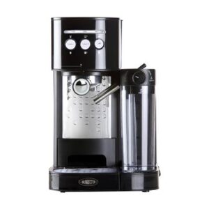 Halfautomatische espressomachine Zwart Kunststof