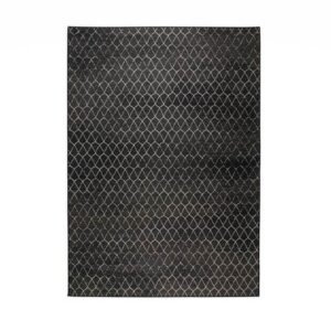 Vloerkleden Zwart Polyester van Zuiver