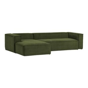 Chaise longue bank Groen Polyester van Kave Home
