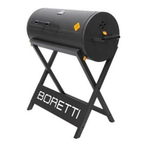 Houtskoolbarbecue Antraciet Staal van Boretti
