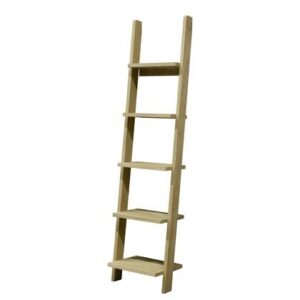 Ladder decoratief Bruin Hout van Tenzo