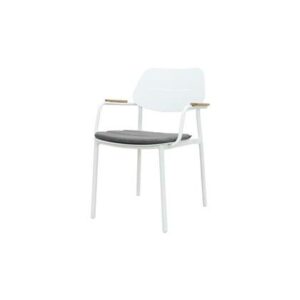 Dining stoel Wit Aluminium van GreenChair