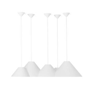 Hanglampen Wit Kunststof van Studio Frederik Roije