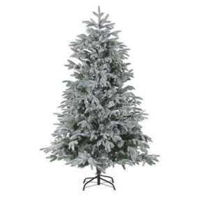 Kunstkerstboom Wit PVC van Beliani
