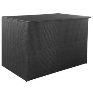 Kussenbox Zwart Polyamide van vidaXL