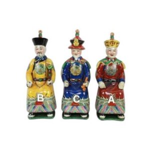 Ornamenten Multicolor Porselein van Fine Asianliving