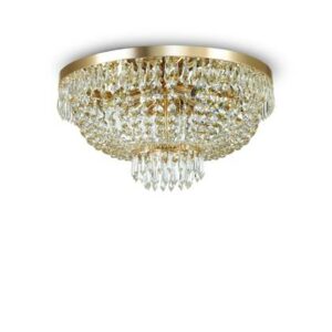 Plafondlampen Goud Metaal van Ideal Lux