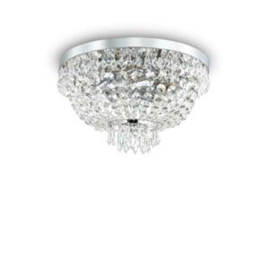 Plafondlampen Zilver Metaal van Ideal Lux