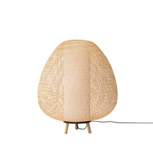 Tafellampen Beige Bamboe van AY Illuminate