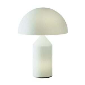 Tafellampen Wit Glas van Oluce Atollo