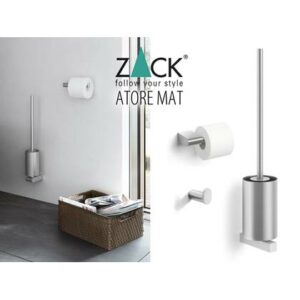 Toiletborstel Zilver RVS van Zack