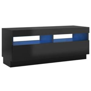 Tv-meubel Zwart Spaanplaat van vidaXL
