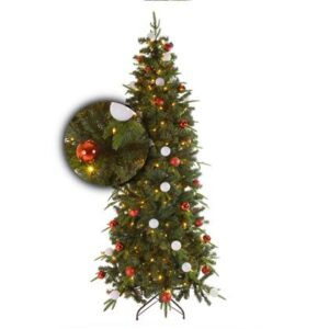 Verlichte kerstboom Groen Kunststof van Easy Set Up Tree