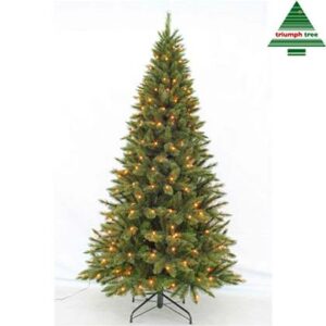 Verlichte kerstboom Groen PVC van Triumph Tree
