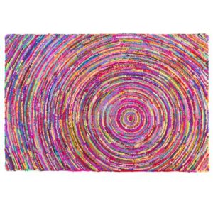 Vloerkleden Multicolor Polyester van Beliani
