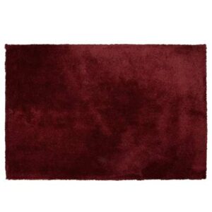 Vloerkleden Rood Polyester van Beliani