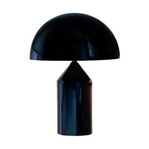 Tafellampen Zwart Metaal van Oluce Atollo